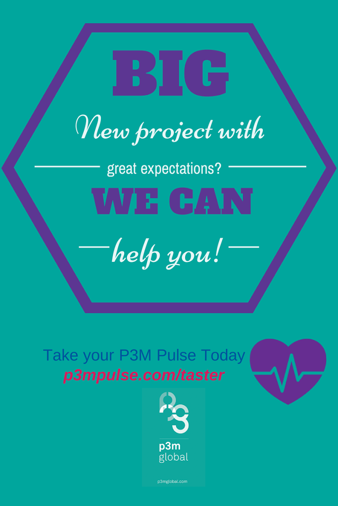 Meet your P3M Expectations - start today with P3M Pulse Taster from p3m global